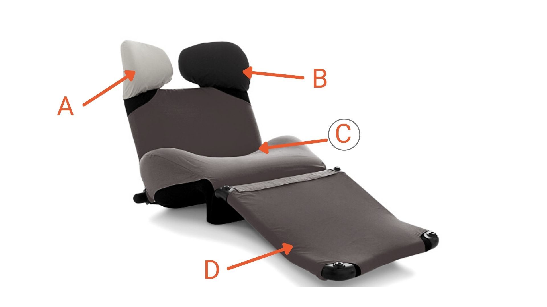 C - Schonbezug für Sitz- und Rückenlehne Wink Cassina 